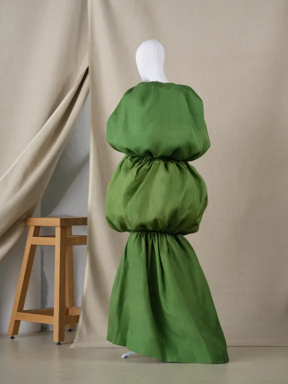 Robe-bustier et cape du soir, Balenciaga automne-hiver 1961-1962